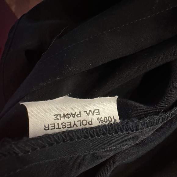 B&B COUTURE A SEXY BLACK COLD SHOULDER LONG SLEEVES TOP WITH SEQUINS- SIZE S - Picture 7 of 9